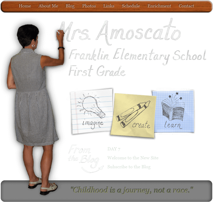 Mrs. Amoscato's Website Homepage