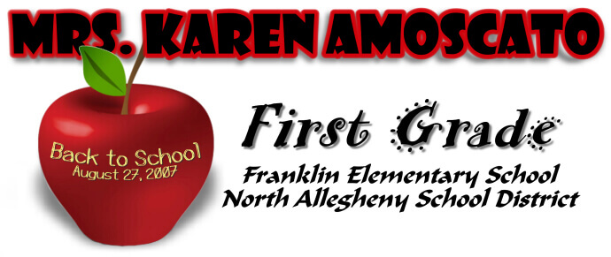 Mrs. Karen Amoscato - First Grade